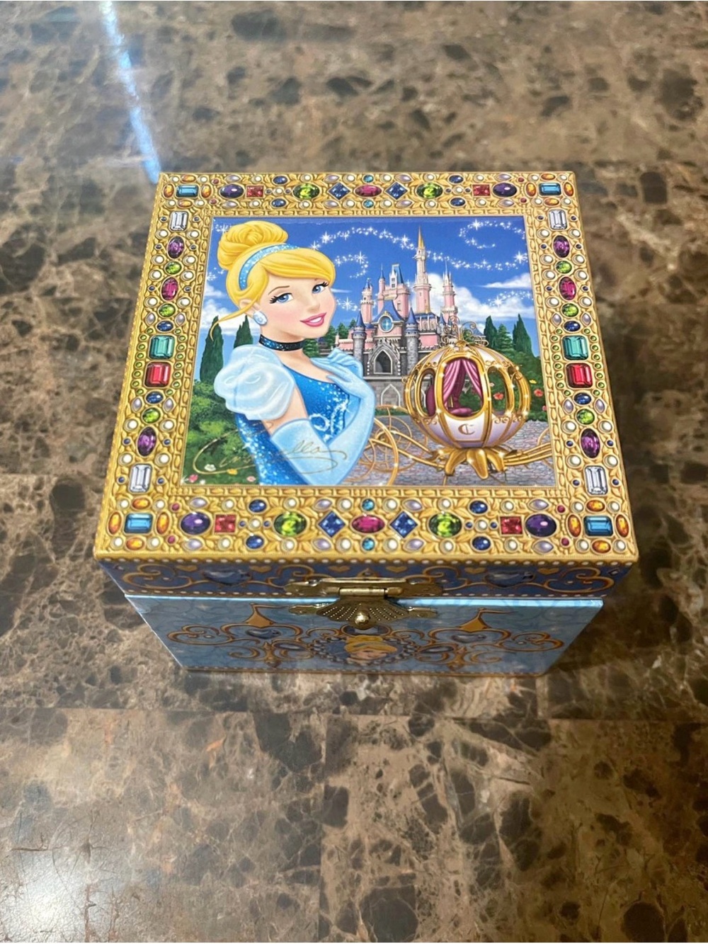 Authentic Disney Princess Music Jewelry Box